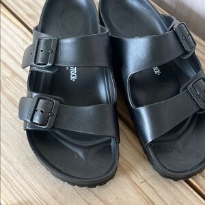 Birkenstock Black Double Strap Sandals